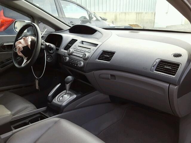 19XFA1F96BE023974 - 2011 HONDA CIVIC EXL SILVER photo 5