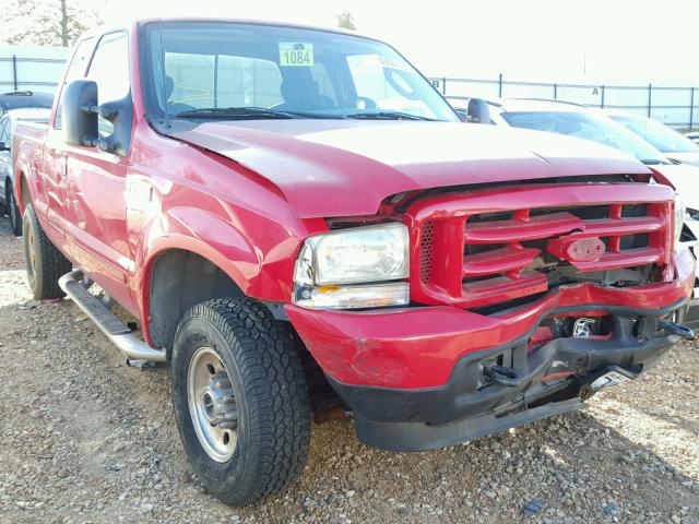 1FTNX21L23EC68769 - 2003 FORD F250 SUPER RED photo 1