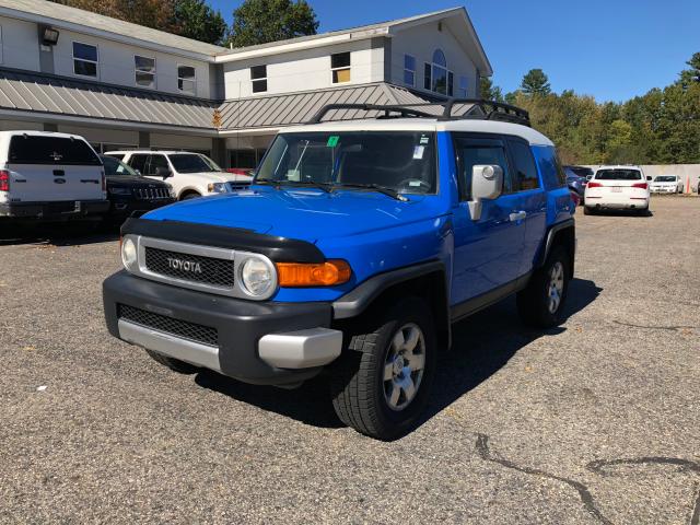 JTEBU11F770018913 - 2007 TOYOTA FJ CRUISER BLUE photo 1