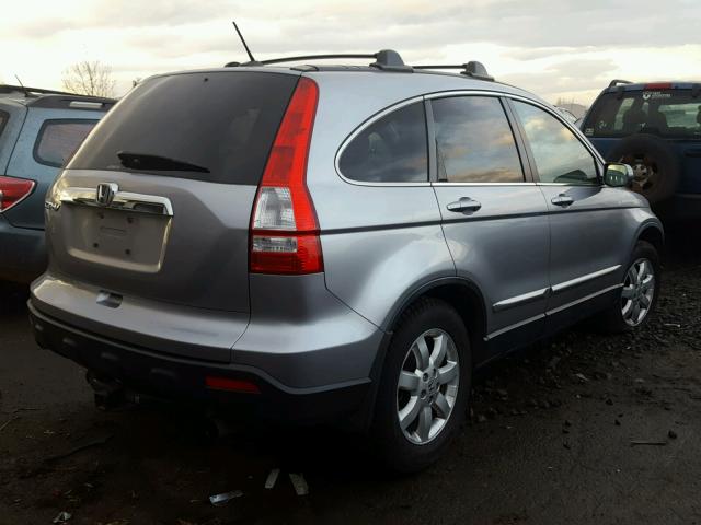 JHLRE48738C061082 - 2008 HONDA CR-V EXL SILVER photo 4