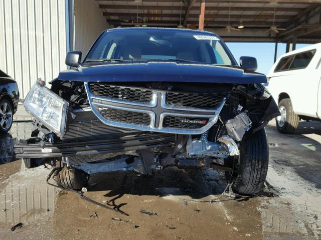 3C4PDCAB8HT529764 - 2017 DODGE JOURNEY SE BLUE photo 9