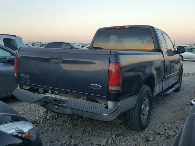 1FTZX1721YNC35098 - 2000 FORD F150 BLUE photo 4