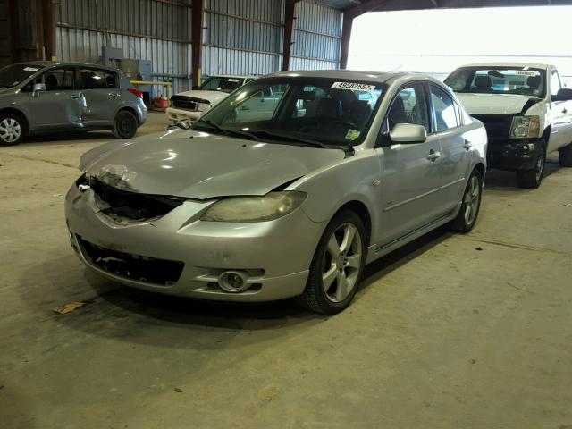 JM1BK323X51244543 - 2005 MAZDA 3 S GRAY photo 2