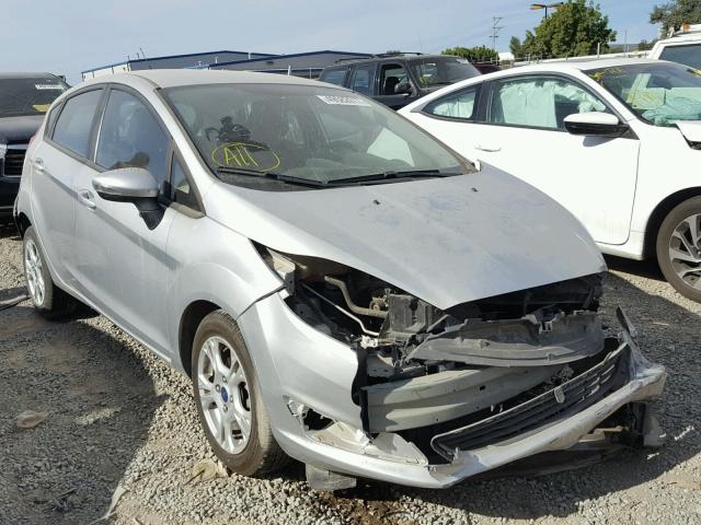 3FADP4EJ3EM108306 - 2014 FORD FIESTA SE SILVER photo 1