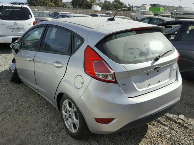 3FADP4EJ3EM108306 - 2014 FORD FIESTA SE SILVER photo 3