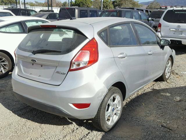 3FADP4EJ3EM108306 - 2014 FORD FIESTA SE SILVER photo 4