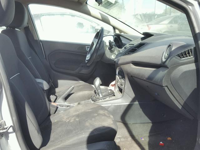 3FADP4EJ3EM108306 - 2014 FORD FIESTA SE SILVER photo 5