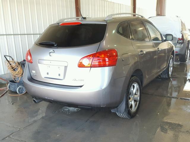 JN8AS58V38W114566 - 2008 NISSAN ROGUE S GRAY photo 4