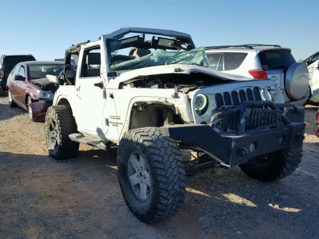 1J4AA2D19AL231702 - 2010 JEEP WRANGLER S WHITE photo 1