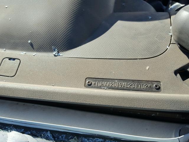 1J4AA2D19AL231702 - 2010 JEEP WRANGLER S WHITE photo 10