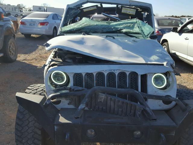 1J4AA2D19AL231702 - 2010 JEEP WRANGLER S WHITE photo 7