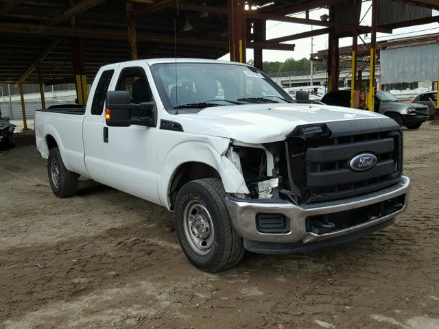 1FT7X2A63BEB22561 - 2011 FORD F250 SUPER WHITE photo 1