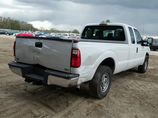 1FT7X2A63BEB22561 - 2011 FORD F250 SUPER WHITE photo 4