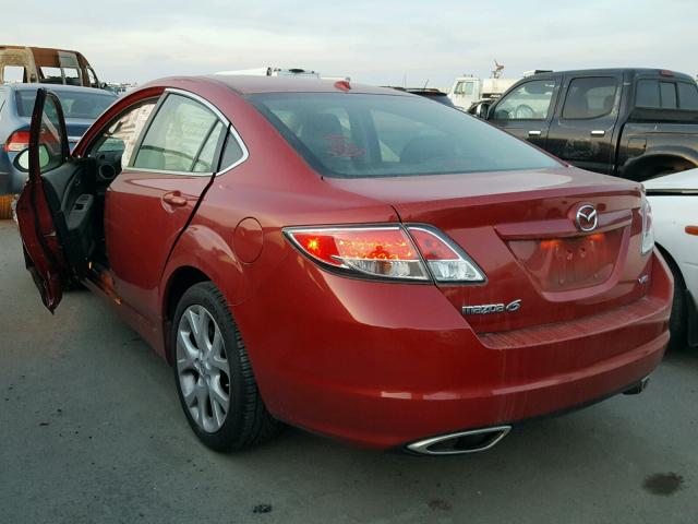 1YVHP82B295M11289 - 2009 MAZDA 6 S RED photo 3