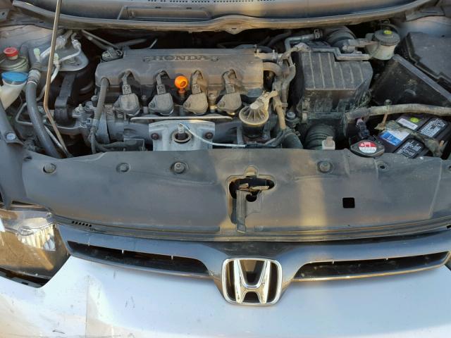 2HGFG12837H582777 - 2007 HONDA CIVIC EX SILVER photo 7