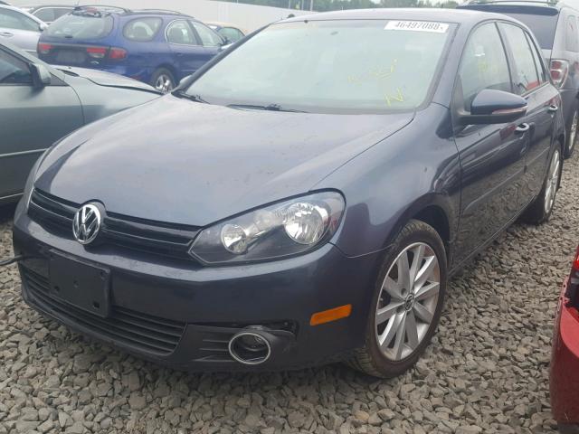WVWDM7AJ5AW367853 - 2010 VOLKSWAGEN GOLF BLUE photo 2