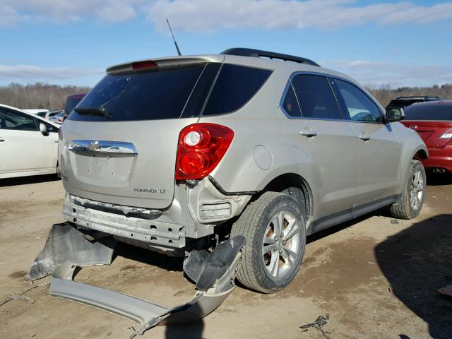 2GNALDEC8B1203593 - 2011 CHEVROLET EQUINOX LT BEIGE photo 4