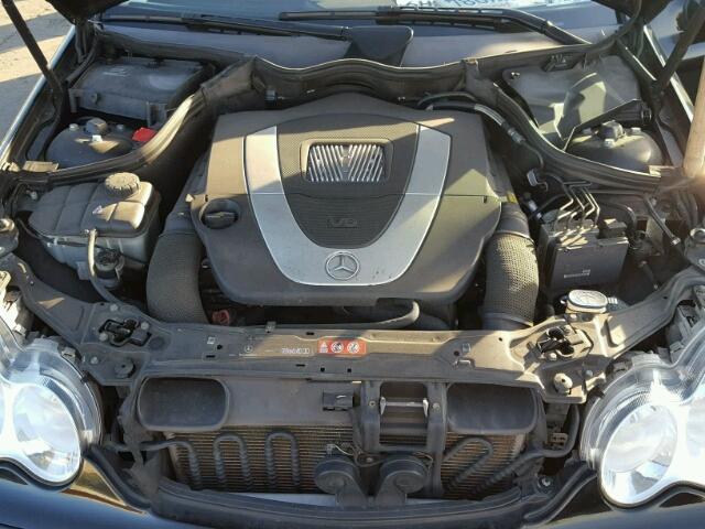 WDBRF92H77F889379 - 2007 MERCEDES-BENZ C 280 4MAT BLACK photo 7