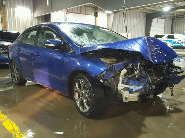 1FADP3F2XEL235038 - 2014 FORD FOCUS SE BLUE photo 1