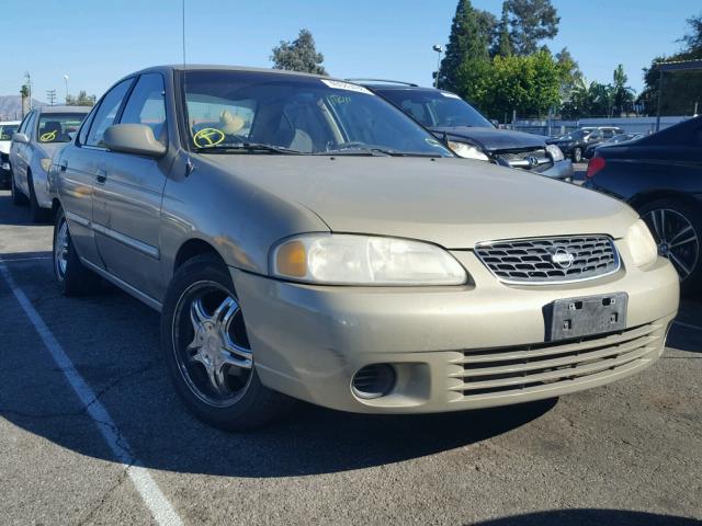 3N1CB51D6YL333276 - 2000 NISSAN SENTRA BAS GOLD photo 1