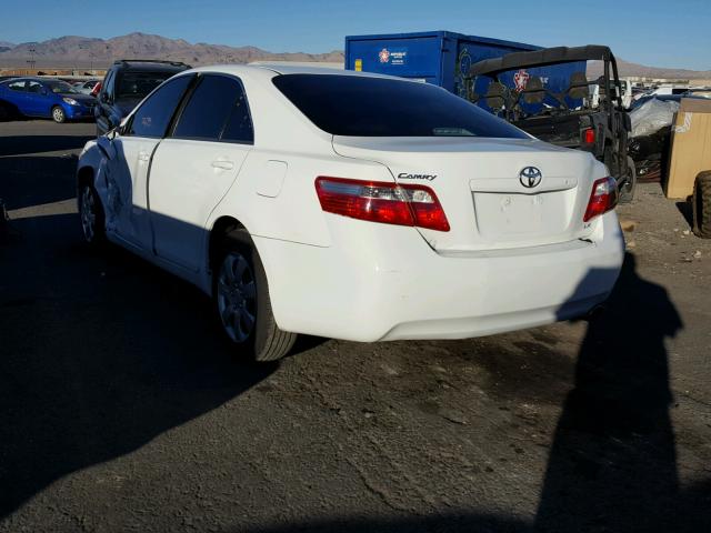 4T1BE46K07U541283 - 2007 TOYOTA CAMRY NEW WHITE photo 3