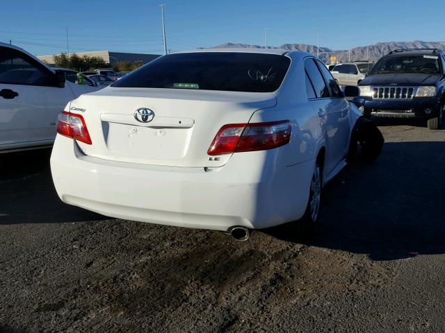 4T1BE46K07U541283 - 2007 TOYOTA CAMRY NEW WHITE photo 4