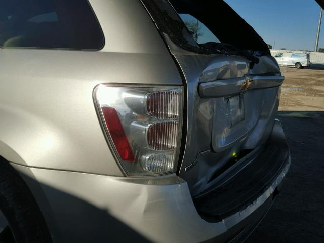 2CNDL537286021283 - 2008 CHEVROLET EQUINOX SP SILVER photo 10