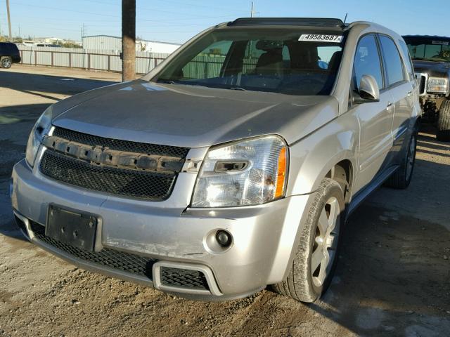 2CNDL537286021283 - 2008 CHEVROLET EQUINOX SP SILVER photo 2