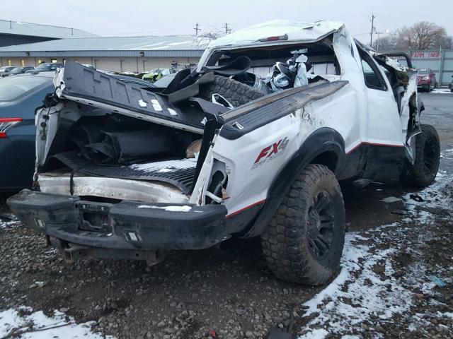 1FTSX31PX6ED40544 - 2006 FORD F350 SRW S WHITE photo 4