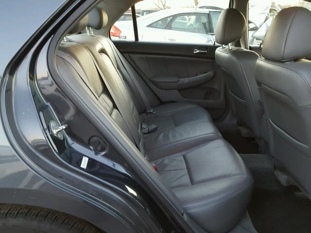 1HGCM66506A030711 - 2006 HONDA ACCORD EX GRAY photo 6