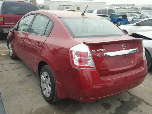 3N1AB6AP5CL695714 - 2012 NISSAN SENTRA 2.0 RED photo 3