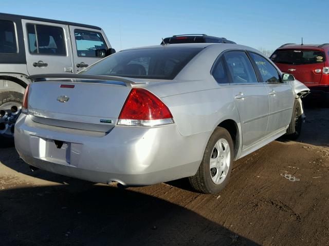 2G1WB5E3XC1111757 - 2012 CHEVROLET IMPALA LT SILVER photo 4