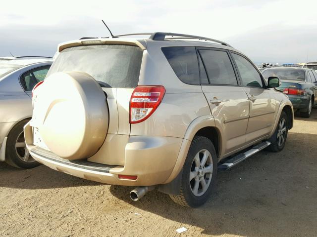 2T3YF4DV6BW103386 - 2011 TOYOTA RAV4 LIMIT GOLD photo 4