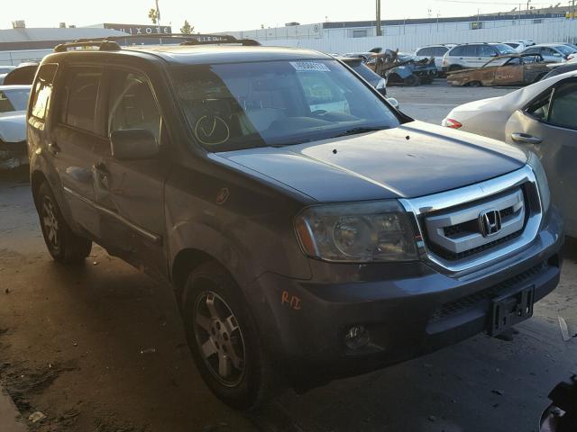 5FNYF48929B050201 - 2009 HONDA PILOT TOUR GRAY photo 1