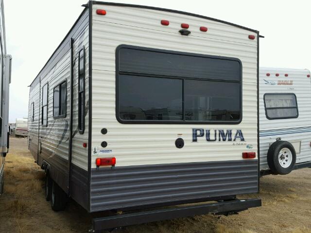 4X4TPUC24HP066772 - 2017 PUMA PALIMINO BROWN photo 3