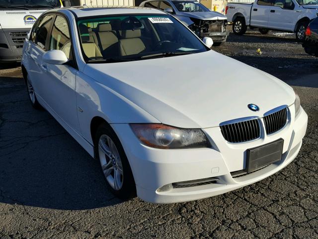 WBAVC53508FZ86072 - 2008 BMW 328 I SULE WHITE photo 1