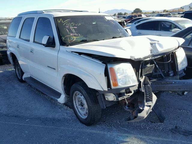 1GYEK63N52R222925 - 2002 CADILLAC ESCALADE L WHITE photo 1