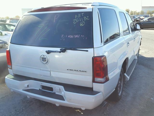 1GYEK63N52R222925 - 2002 CADILLAC ESCALADE L WHITE photo 4