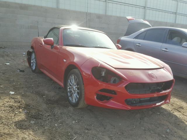 JC1NFAEK0J0134011 - 2018 FIAT 124 SPIDER RED photo 1