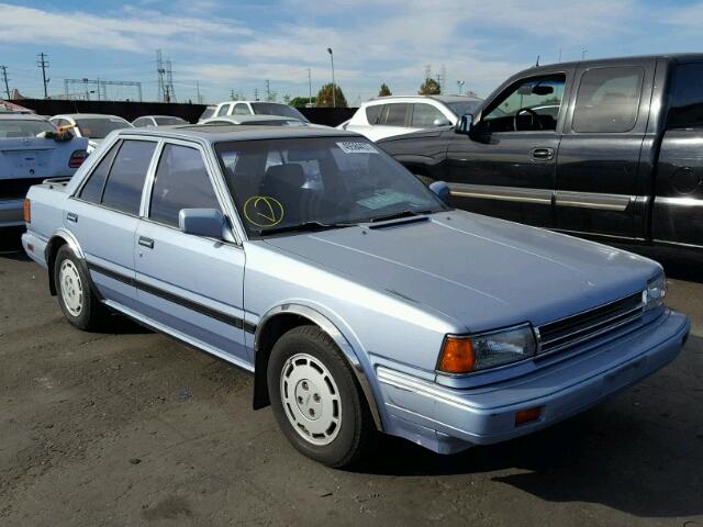 JN1HT2111HT036080 - 1987 NISSAN STANZA BLUE photo 1