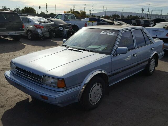 JN1HT2111HT036080 - 1987 NISSAN STANZA BLUE photo 2