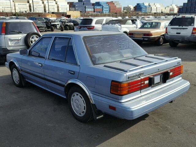 JN1HT2111HT036080 - 1987 NISSAN STANZA BLUE photo 3