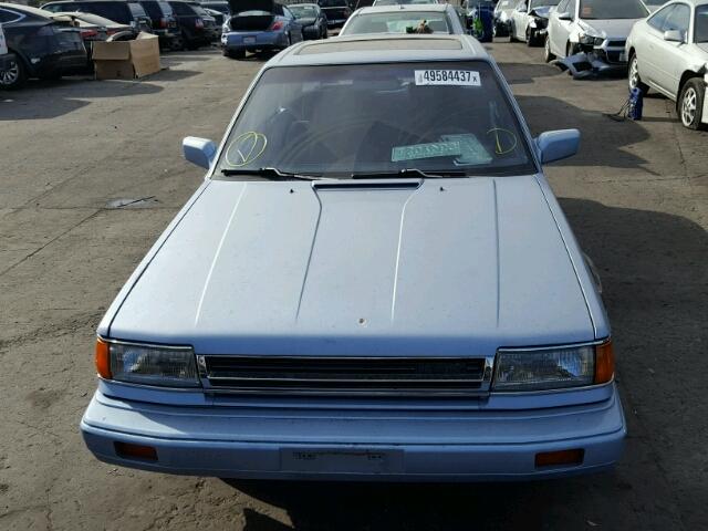 JN1HT2111HT036080 - 1987 NISSAN STANZA BLUE photo 9