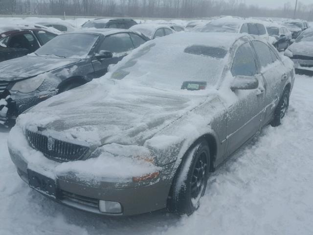 1LNHM87A92Y624674 - 2002 LINCOLN LS GREEN photo 2