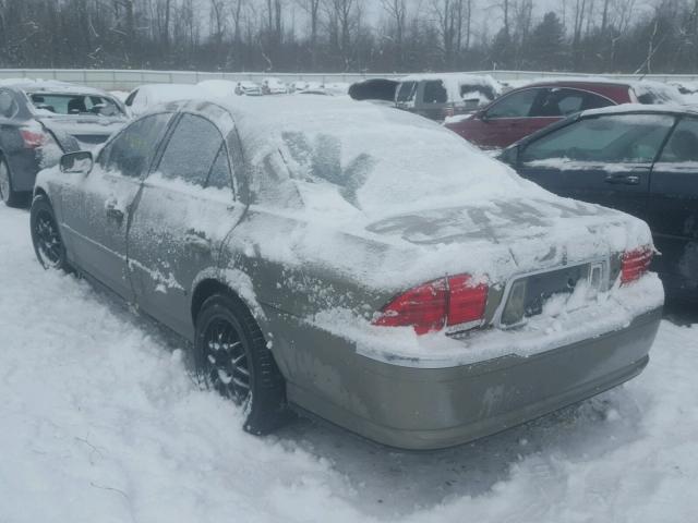 1LNHM87A92Y624674 - 2002 LINCOLN LS 绿色 照片 3