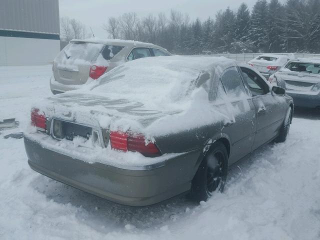 1LNHM87A92Y624674 - 2002 LINCOLN LS 绿色 照片 4