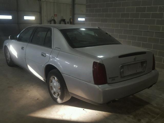 1G6KD54Y92U103071 - 2002 CADILLAC DEVILLE SILVER photo 3