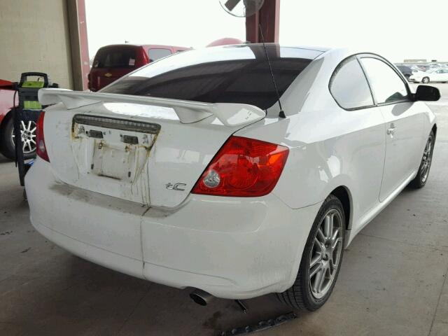 JTKDE167870173586 - 2007 TOYOTA SCION TC 白色 照片 4