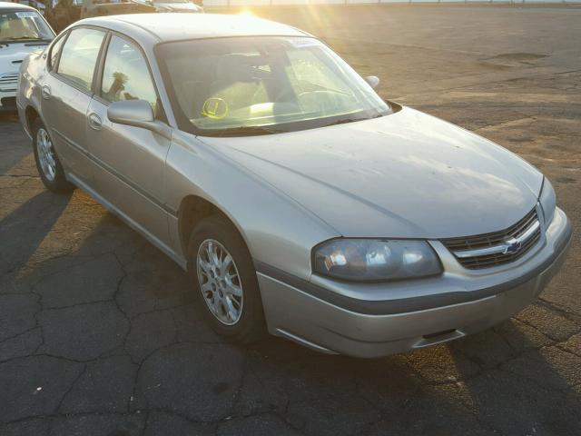 2G1WF52E029313520 - 2002 CHEVROLET IMPALA GOLD photo 1