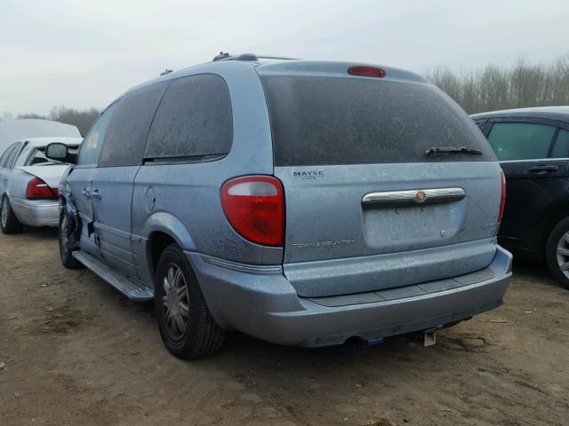 2C4GP64L25R350454 - 2005 CHRYSLER TOWN & COU SILVER photo 3